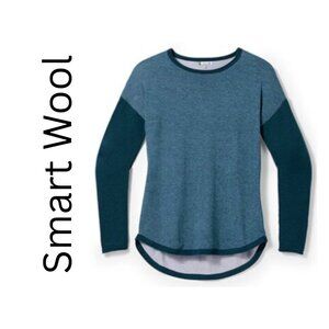 Smartwool Women's Shadow Pine Colorblock Sweater XL